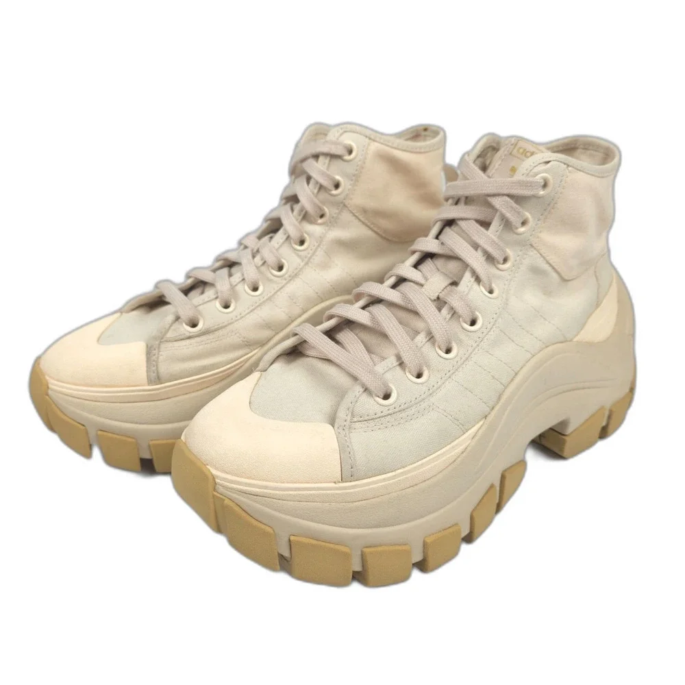 ADIDAS ORIGINALS Nizza HI XY22 Halo Ivory Lug Sole Sneaker 90s Y2k Streetwear